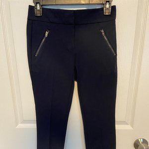 LOFT Modern Skinny Ankle Petite Blue Pants - Size 00p